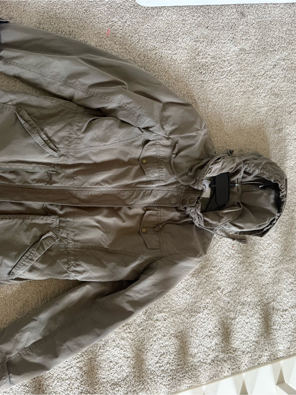 Rip Curl Women’s Jacket with Olive Green Fleece - Picture 4 of 4
